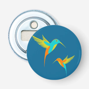 Décapsuleur Colibri exotique bleu