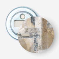 Collage de dentelle I