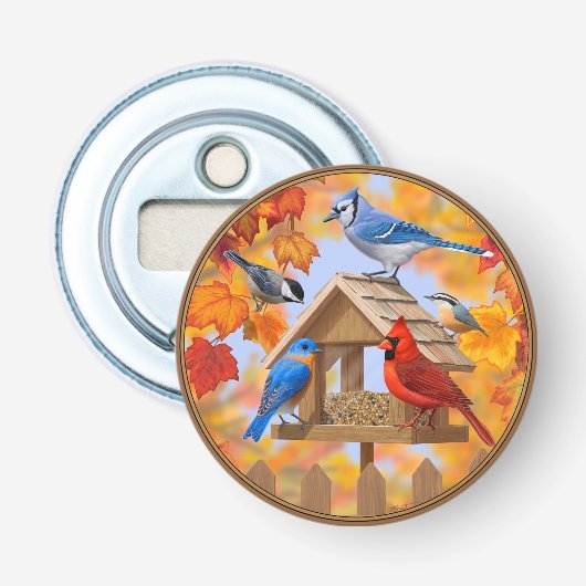 Décapsuleur Collecte d'oiseaux d'automne (Devant)