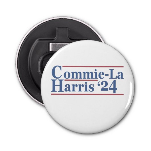 Décapsuleur Commie-La Harris 2024 Funny Anti Kamala Harris (Devant)