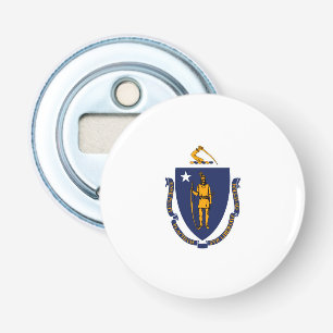 Décapsuleur Conception de drapeau d'état du Massachusetts