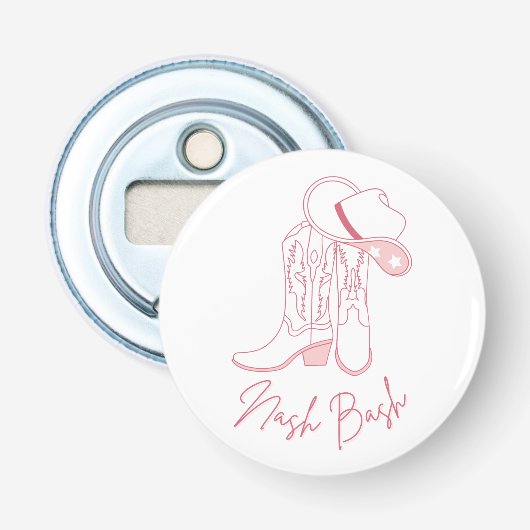 Décapsuleur Conception de Nash Bach Bachelorette | Bottes de c (Devant)