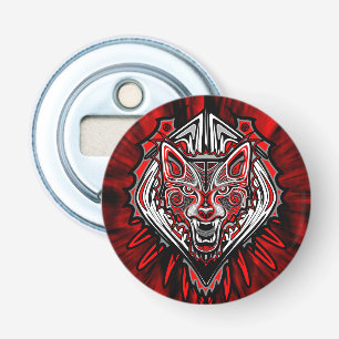 Décapsuleur Conception de totem tribal Haida de loup
