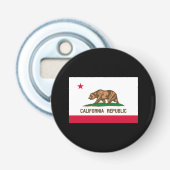Décapsuleur Conception du drapeau de l'État de Californie (Devant)