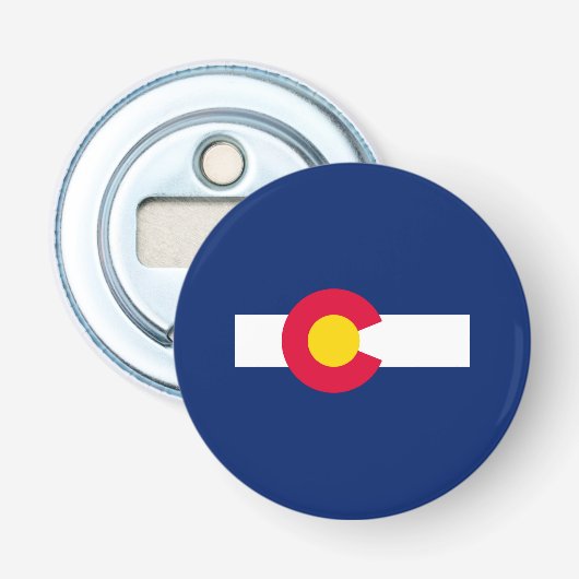 Décapsuleur Conception du drapeau de l'État du Colorado (Devant)