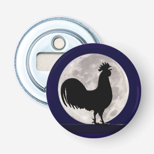 Décapsuleur Coq au clair de lune (Devant)