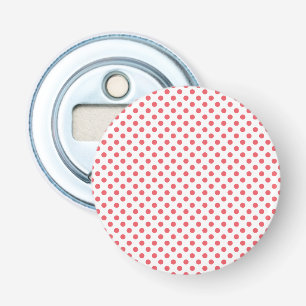 Décapsuleur Coral rose Pois par Shirley Taylor