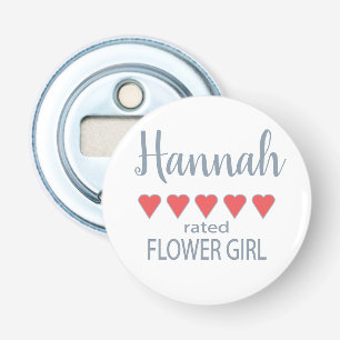 Décapsuleur Cortège de Mariage & de Mariée Fille Fleur avec 5