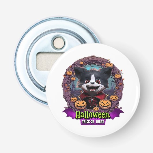 Décapsuleur Costume d'Halloween pour chiots (Devant)