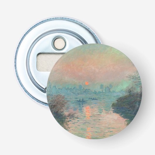 Décapsuleur Coucher de soleil de Monet sur la Seine Impression (Devant)