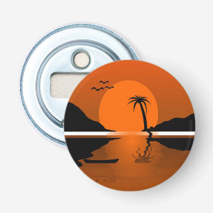 DÉCAPSULEUR COUCHER DE SOLEIL SUR L'EAU