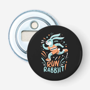 Décapsuleur courir lapin marathon coureur lapin mignon