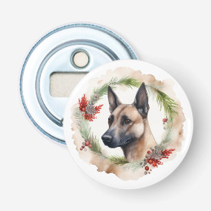 Décapsuleur Couronne de Noël festive de Malinoi belge