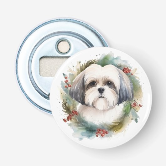 Décapsuleur Couronne de Noël festive Malti Tzu (Devant)