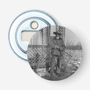 Décapsuleur Cowboy Rancher ou le hors-la-loi canadien du Vieux