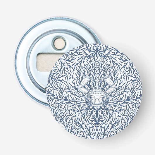 Décapsuleur Crabe et mauvaises herbes marines, été côtier en b (Devant)