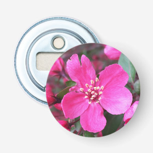 Décapsuleur Crabelle rose à fleurs