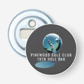 Décapsuleur Custom Golf Bottle Opener, Personalized 19th Hole  (Devant)