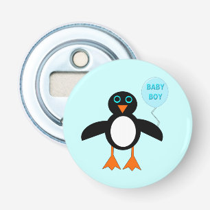 Décapsuleur Cute Blue Baby Boy Penguin Bottle Ouvrir