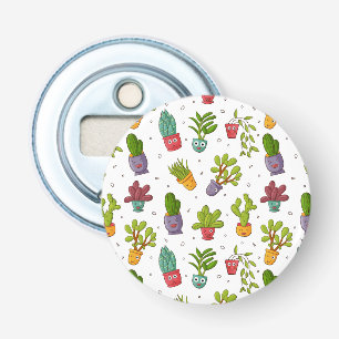 Décapsuleur Cute Cactus Nature Succulents Motif