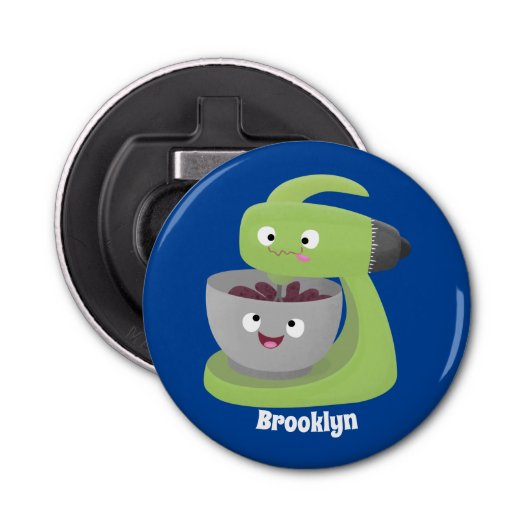 Décapsuleur Cute cake mixer cuisine appareil dessin animé (Devant)