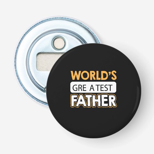 Décapsuleur Daddy Gift Le plus grand père du monde (Devant)