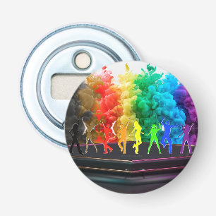 Décapsuleur Dancing Pride Shadows people, SlipperyJoe, LGBTQIA