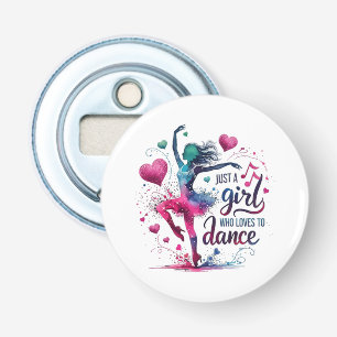 Décapsuleur Danse Rétro Juste Une Fille Qui Aime Danser
