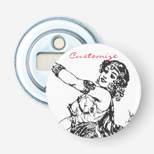 Décapsuleur Danseur de ventre arabe Art Vintage Thunder_Cove