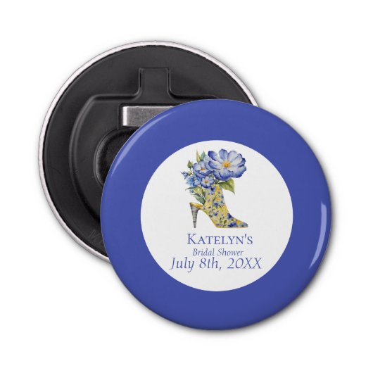 Décapsuleur Défilé de mariage de chaussures à talons hauts en  (Devant)