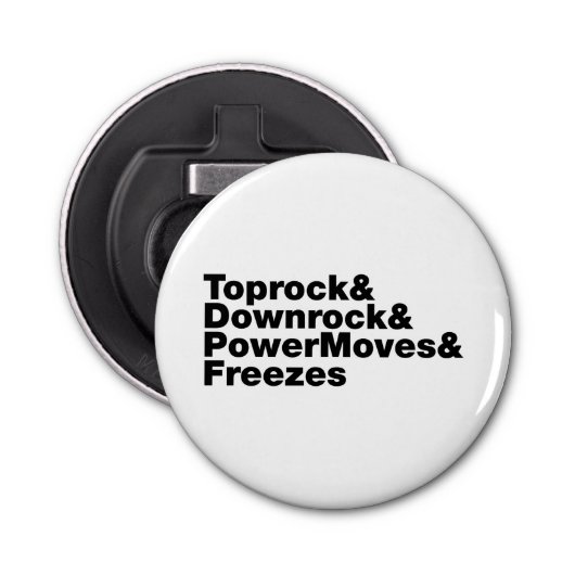 Décapsuleur Déplacements de rupture (Breakdance) (Devant)