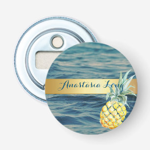Décapsuleur Design Moderne, Plage, Voir, Ananas