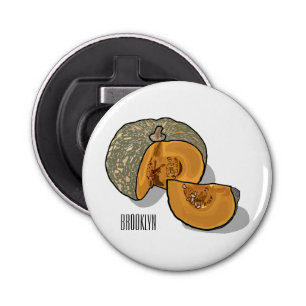 Décapsuleur dessin animé citrouille