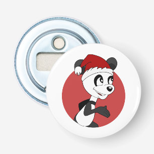 Décapsuleur Dessin animé de Noël avec un ours panda mignon ouv