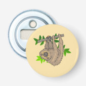 Décapsuleur Dessin d'une fentes penchée à l'envers (Devant)