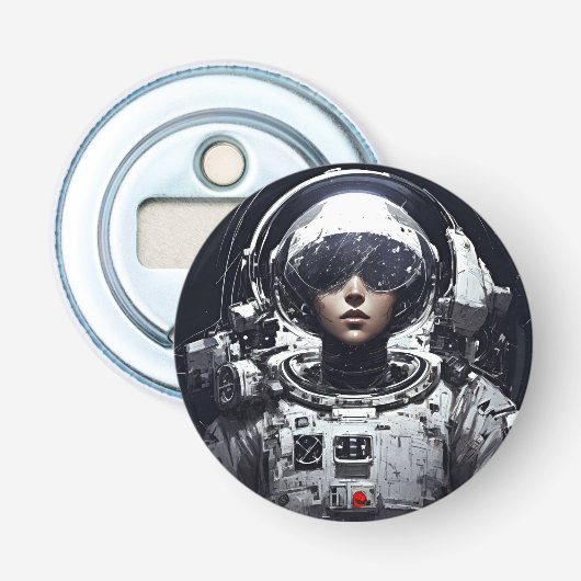Décapsuleur Déverrouiller l'univers avec notre astronaute fill (Devant)