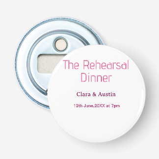 Décapsuleur Dîner de répétition la veille simple minimal m