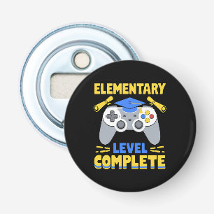 Décapsuleur Diplôme de joueur de jeux vidéo niveau élémentaire