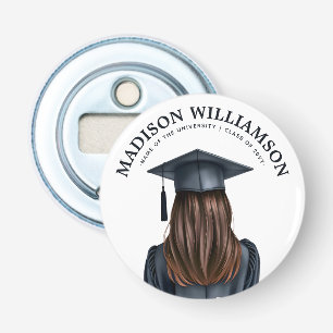 Décapsuleur Diplômée moderne personnalisée Femme Diplômée