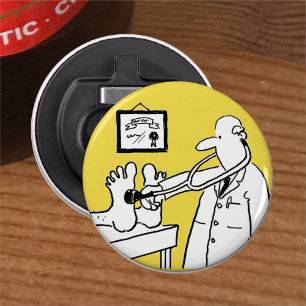 Décapsuleur Docteur avec pied de contrôle de stéthoscope
