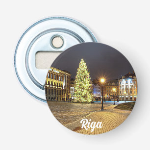 Décapsuleur Dôme Carré avec sapin de Noël à Riga