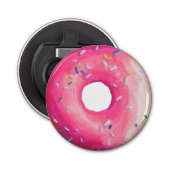 Décapsuleur Donut With Pink Frosting And Sprinkles (Devant)