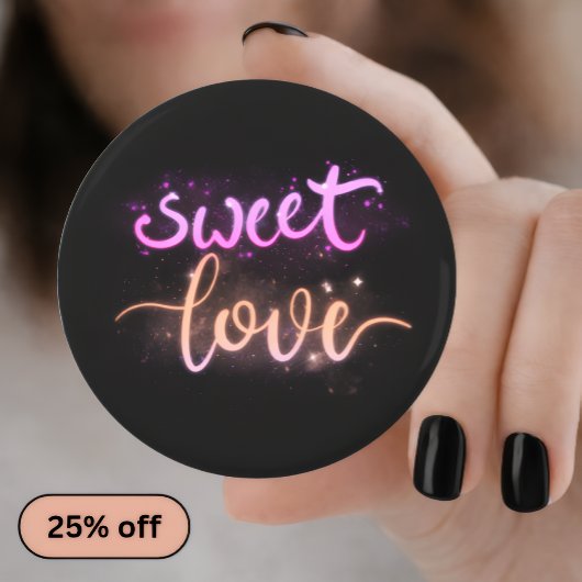 Décapsuleur Douce Amour — Bouton de Pin Romantique — Épinglett