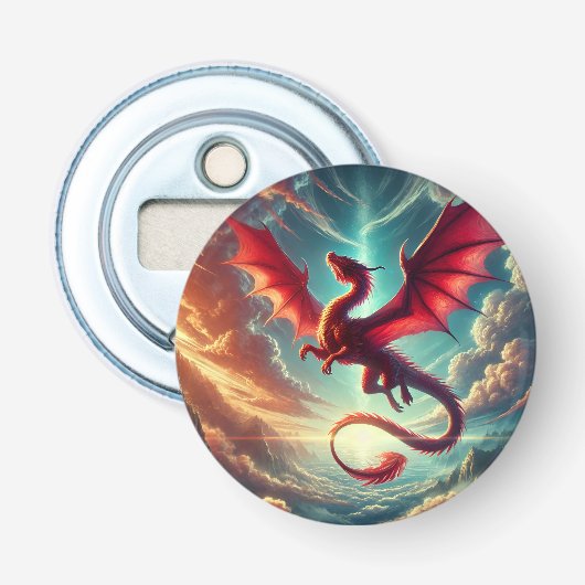 Décapsuleur Dragon rouge (Devant)