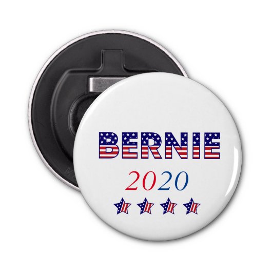 Décapsuleur Drapeau américain Bernie 2020 (Devant)