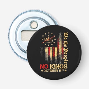 Décapsuleur Drapeau américain vintage No Kings 1776 18 octobre