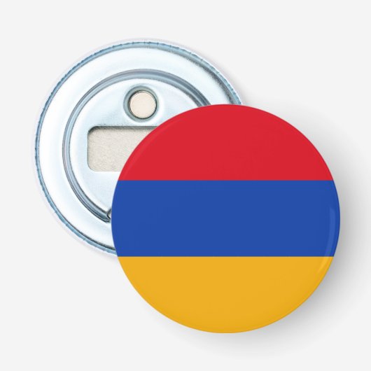 Décapsuleur Drapeau arménien patriotique (Devant)