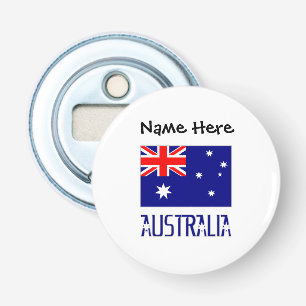 Décapsuleur Drapeau australien personnalisé