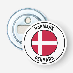 Décapsuleur Drapeau Danemark magnifique Patriotic Bottle Ouvri