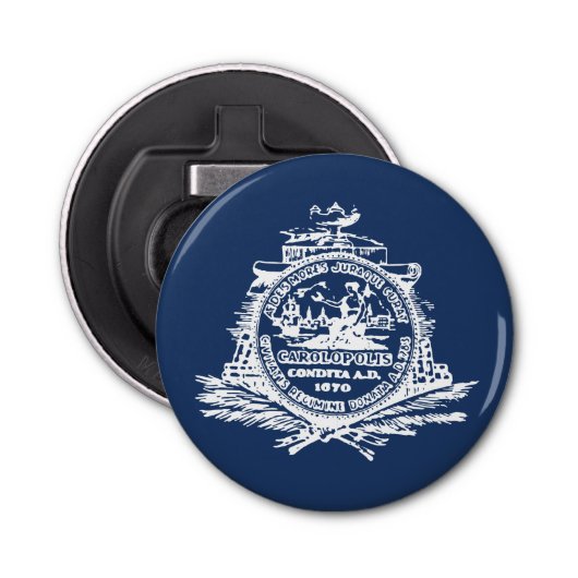 Décapsuleur Drapeau de Charleston, ouvreur de bouteille de Car (Devant)